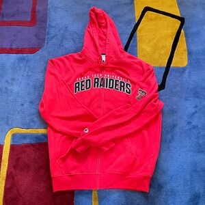 Champion Red Texas Tech Hoodie